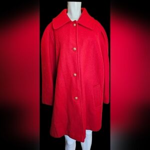 Vintage Image Women's Size 22 Wool Blend Coat